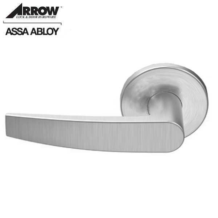 ARROW LOCK BM SERIES VL TRIM ONLY , V LEVER X L ROSE , FOR 01, 12, 17, 22, 23, 24, 31, 32, 33, 34, 37 FUNCTIONS, SATIN C ARR-VL4-26D